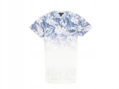 *E Cedar Wood State Mens T-shirt Print White S