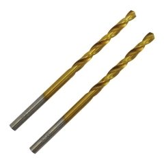 Wiertło do metalu Erbauer TiN HSS 4mm 2szt