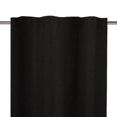 Zasłona Baltha 140x300cm czarna