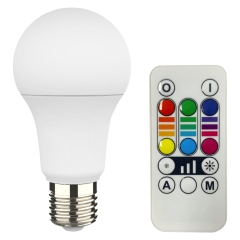 RGB/WW Żarówka standardowa LED e27 9W