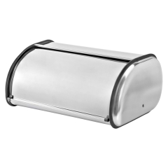 hlebak z przesuwaną pokrywą stalowy inox