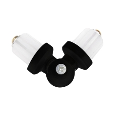 Łącznik kątowy do karnisza czarny mat 16 mm Inspire