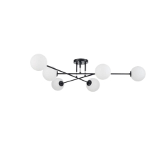 Lampa sufitowa Dorado czarna 6 x G9 Light Prestige
