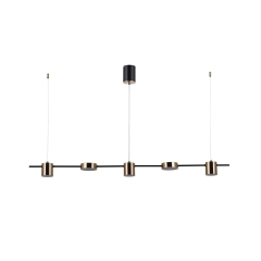 Lampa wisząca Remdal LED czarna Italux