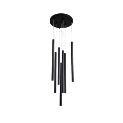 Lampa wisząca Lungo czarna 7 x G9 Light Prestige