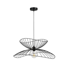 Lampa wisząca Galia czarna E27 Italux