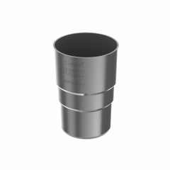 Bryza Złączka rury spustowej 63 mm PVC grafit