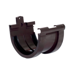 Scala Plastics Złączka rynnowa G80 PVC brązowa