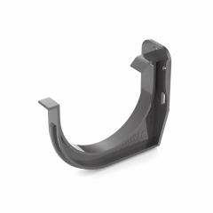 Bryza Uchwyt rynnowy 125 mm PVC grafit