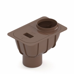 Bryza Osadnik 110 PVC brąz