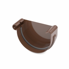 Bryza Denko lewe 125 mm PVC brąz