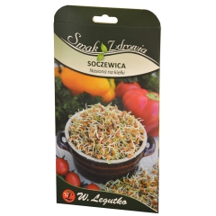 Kiełkownica duża + soczewica 30g