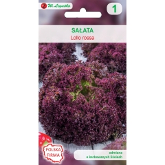 Sałata liściowa Lollo rossa 0,40g