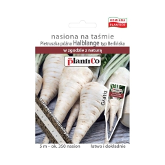 Plantico Nasiona na taśmie pietruszka Halblange typ Berlińska 350szt/5m