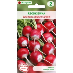 Rzodkiewka Szkarłatna Białym Koń okrągła 10,00g