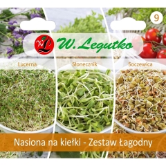 Legutko Kolekcja nasion na kiełki łagodna 12,00g