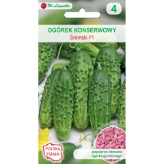 Ogórek gruntowy konserwowy Śremski 4g