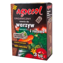 Agrecol Nawóz organiczny do warzyw i rozsad 3 kg