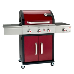 Landmann Grill gazowy TRITON 3.1 bordowy
