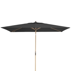 Parasol Alu Wood Ultra antracyt 200 x 300 cm