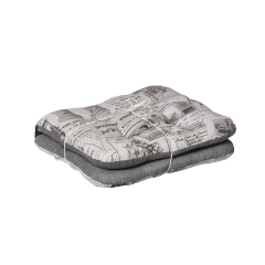 Yego Design Poduszka Vicki vintage antracyt na siedzisko