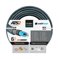 Cellfast Wąż ogrodowy Hobby ATS2 6-warstwowy 1/2" 50 mb