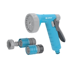 Cellfast Zestaw ze zraszaczem pistoletowym Rain 1/2" - 5/8"