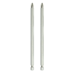 Dedra Końcówki wkrętakowe krzyżowe bity PH2 100mm 2szt.