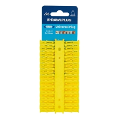 Rawlplug Kołek UNO uniwersalny 5mm Clip 96 szt