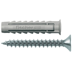 Fischer Kołek rozporowy SX+wkręt 8x40 40szt