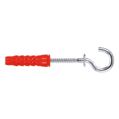 Wkręt-met Kołek SFX uniwersalny 8x40mm z hakiem otwartym 4szt