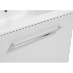 Deftrans Uchwyt metalowy Metro chrom 20cm
