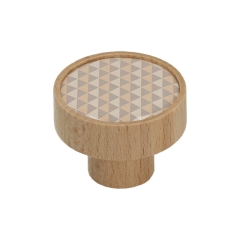 Gamet Gałka meblowa buk geometria 36mm