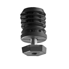 Hettich Korek plastikowy stopka czarny 1szt