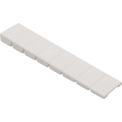 Metro Kliny meblowe plastikowe białe 8x20x100 4 szt.