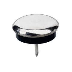 Hettich Podkładki metalowe nikiel czarny śr. 28 mm 4 sztuki