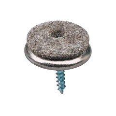 Hettich Podkładki ślizgowe szare śr. 24 mm