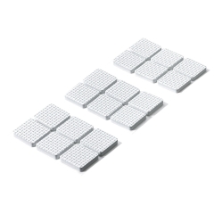 Hettich Podkładki pianka EVA białe 28x28x5mm 18szt