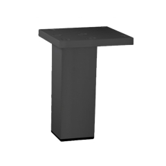 Astor Noga do mebli Carmen 10 cm czarna