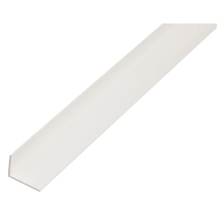 GAH Alberts Profil kątowy PCV biały 10x40mm 1m