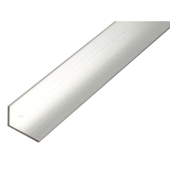 GAH Alberts Profil kątowy aluminiowy surowy 40 mm x 20 mm x 1000 mm