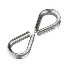 Kausza linowa nierdzewna 2mm 2szt.