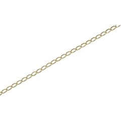 Lux-Tools Łańcuch skręcany mosiądz 2mm 2m