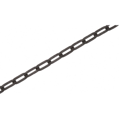 Lux-Tools Łańcuch dekoracyjny czarny 4mm 2m