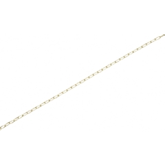 Lux-Tools Łańcuch zwykły mosiądz 1,1mm 2m