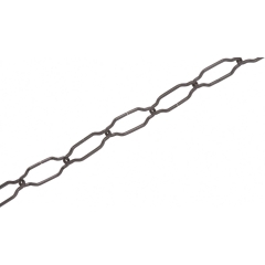 Lux-Tools Łańcuch katedralny czarny 2,8mm 2m