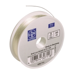 LUX Sznur dekoracyjny przezroczysty 0,7 mm x 50 m