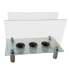 DuraHealth Biokominek Tryfena 3-kubkowy 31 x 42 x 22 cm