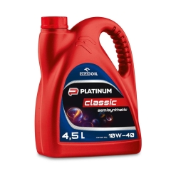 Olej samochodowy Platinum Classic semisynthetic SL/SJ/CF 10W-40 4,5 l
