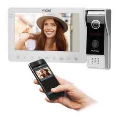 Wideodomofon z pamięcią 7 calowy VIFAR VDP-63 z opcją IP